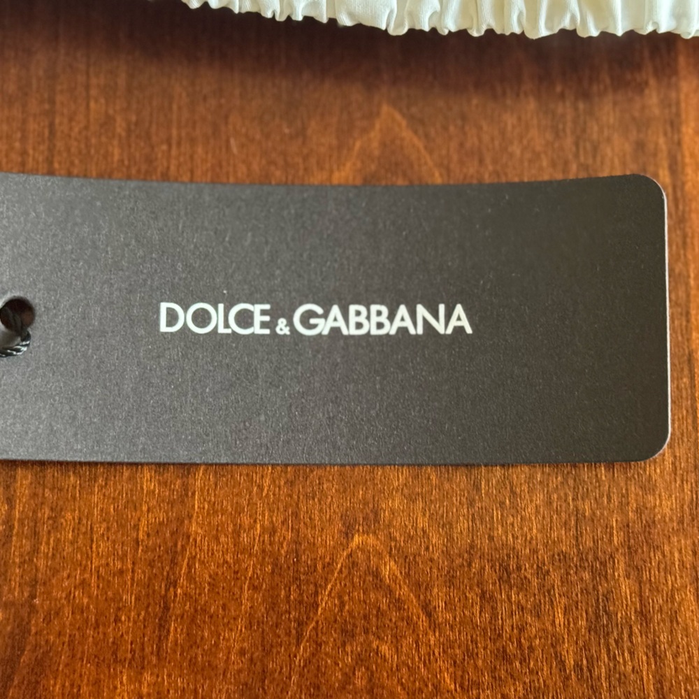DOLCE & GABBANA 
Ruched Crop Top - Picture 5 of 7